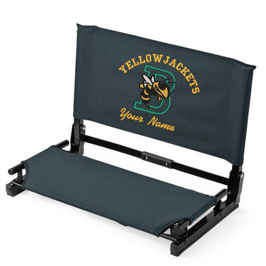 Fully Embroidered & Customizable Stadium Chair - WIDE