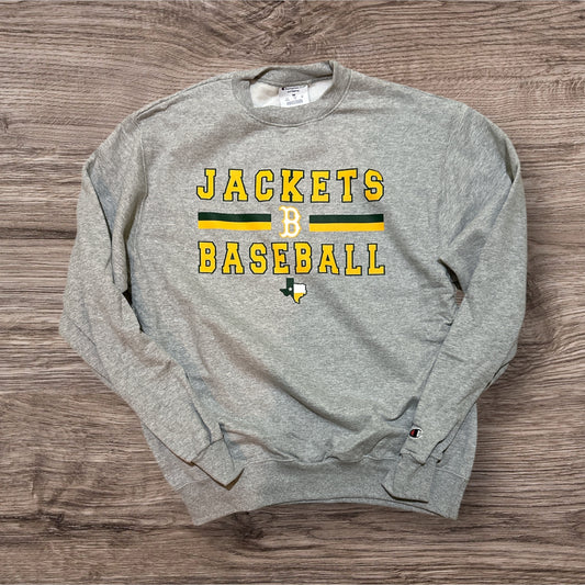 CLEARANCE - Boyd Baseball Crewneck